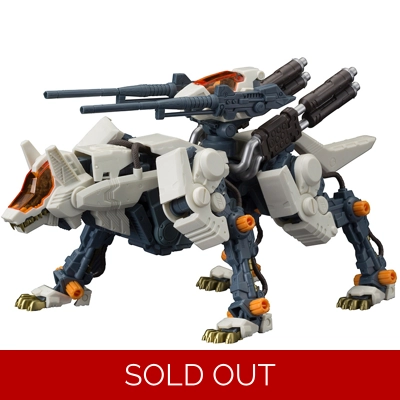 Command Wolf AC & LC Marking Plus RZ-009: Zoids HMM 1:72 Scale Model Kit
